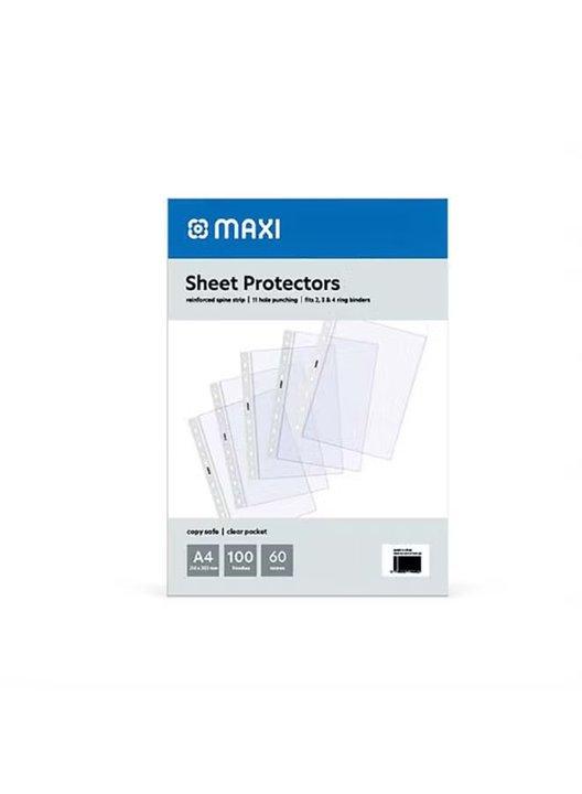 Maxi Sheet Protector 60MIC 1X100 MX-RP100